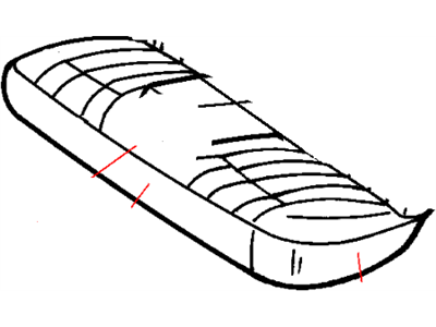 Chrysler Concorde Seat Cushion - YN901DVAA