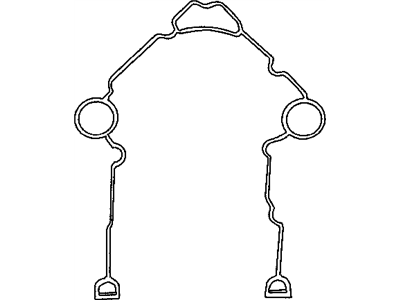 Dodge 53021521AC GASKET Chain Case Cover