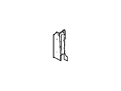 Mopar 55276248AB Rear Pillar, Upper Passenger Side