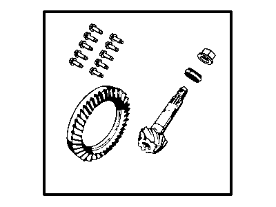 Chrysler 5010321AF GEAR KIT Ring And Pinion