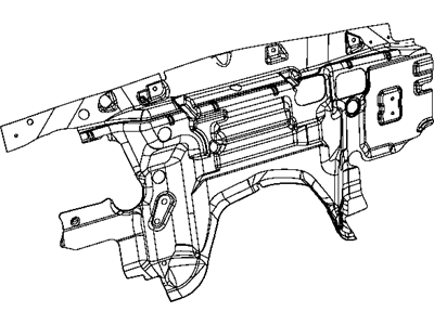Mopar 55197307AC Insulation Dash Panel