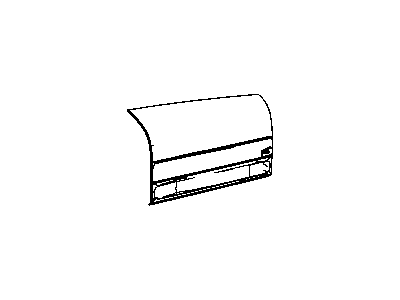 Dodge 5KE24XDVAE DOOR Passenger Air Bag
