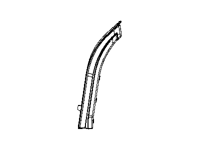 Dodge 1GH571DBAA END CAP Instrument Panel