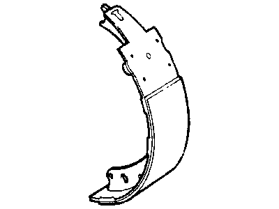Jeep 83502385 SHOE PACKAGE, Brake