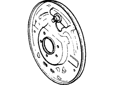 Jeep 83502386 PLATE, Backing, Right