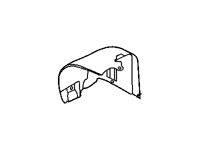 Dodge 4857227AA SHIELD Wheelhouse