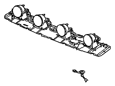 Jeep 56050301AA WIRING Roof Lamps