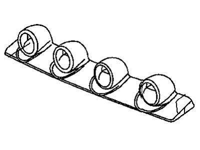 Jeep 5HZ08RXFAH COVER Light Bar Support