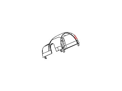 Dodge Dart Steering Column Cover - 1TB71LA8AA