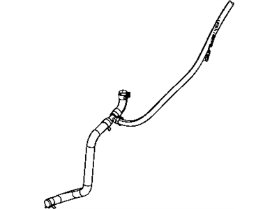 Dodge 52113929AE HOSE Power Steering Return