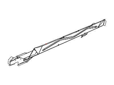 Dodge 68045533AD REINFORCEMENT Rear Shelf Panel