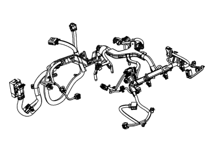 Jeep 68251965AA WIRING Injector