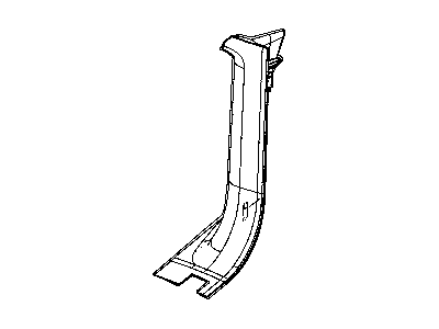 Ram ZR40DX9AD PANEL Cowl Side Trim