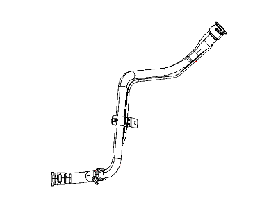 Dodge 5085274AB TUBE Fuel Filler