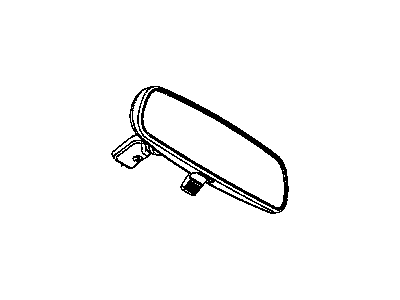 Ram 4805572AD MIRROR Inside Rear View