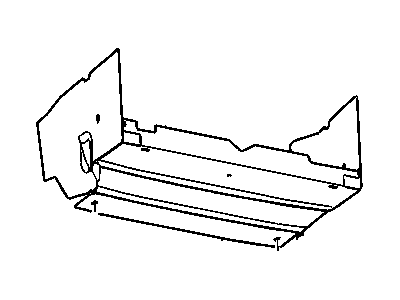 Mopar 55056360AB Air Deflector, Front