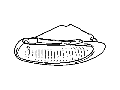 Dodge Stratus Fog Light - MR957886