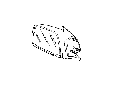 1998 Jeep Grand Cherokee Car Mirror - 5DV04VAW