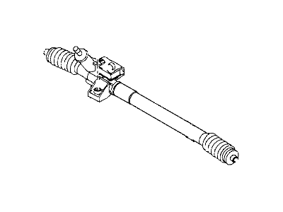 Chrysler 4897582AB GEAR PACKAGE Power Steering