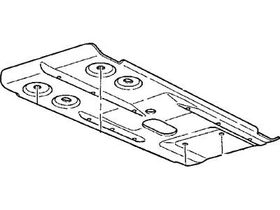 Mopar 52022047AA Skid Plate Transfer Case