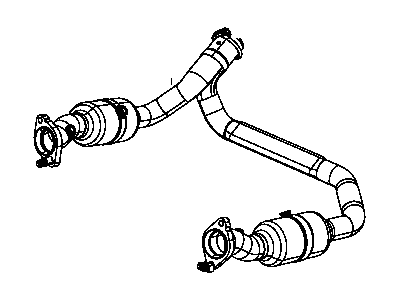 Ram 2500 Catalytic Converter - 68149940AA