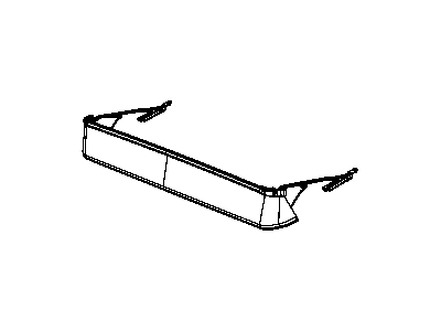 Jeep 68194947AA DEFLECTOR Sunroof Wind
