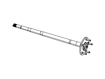 Dodge Axle Shaft - 52114720AB