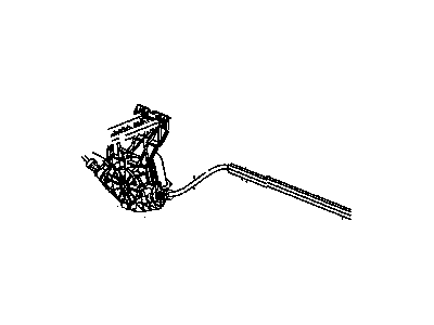 Dodge 5179978AA CABLE ASSY Power Sliding Backlite
