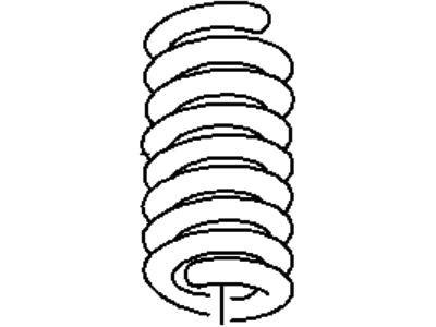 2008 Dodge Ram 4500 Coil Springs - 52855596AB