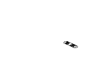 Jeep 5116361AB BRACKET Tow Hook