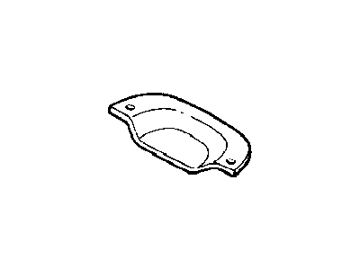 Dodge 4883611AA BEZEL Armrest