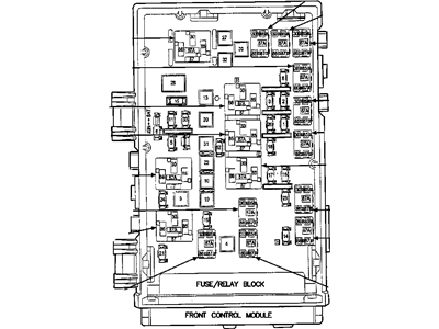 Mopar 4869200AL Module Power Distribution