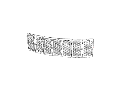 Jeep 68238819AA GRILLE Texture Honeycomb