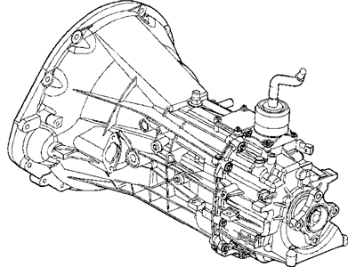 Dodge 52104713AE TRANSMISSION 6 speed