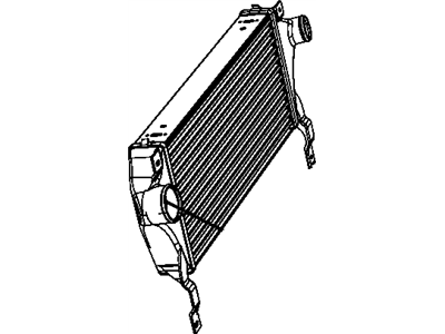 Jeep Intercooler - 55037908AA