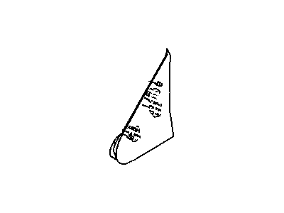 Mopar 5115658AB Bezel Mirror