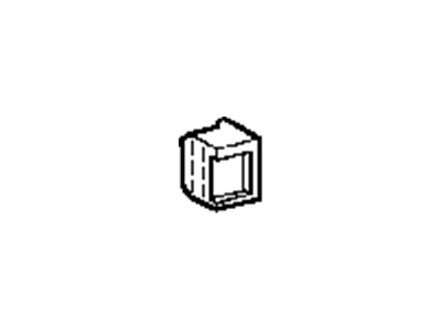Mopar 5103896AA Fog Lamp Connector, Front