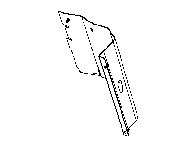 Ram 55057069AA SEAL Radiator Side Air