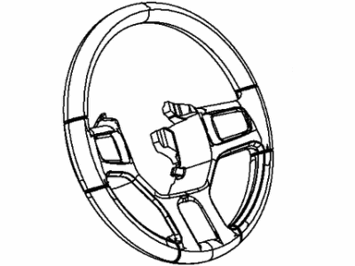 Ram Steering Wheel - 5NH65FFTAA