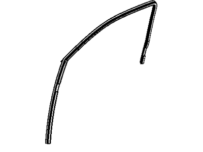 Ram 55369295AF SEAL Glass Run Front