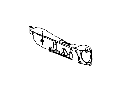 Chrysler 5155660AB SILENCER Dash Panel