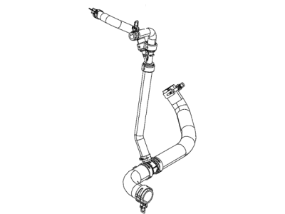 Dodge Durango Radiator Hose - 68502657AA