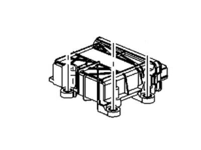 Jeep 68398606AB MODULE Occupant Restraint
