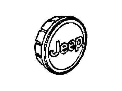 Jeep 1LB77DD5AB CAP Wheel Center