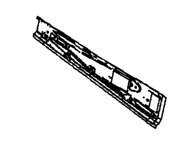 Dodge 68008435AA PILLAR Front Door Lock