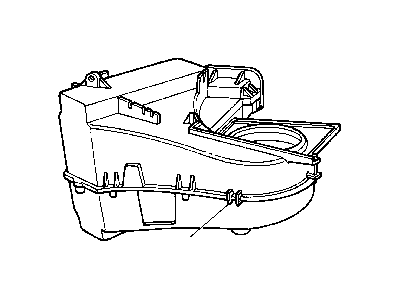 Dodge 4864527 HOUSING Blower Motor