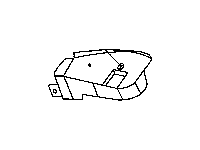 Chrysler 5054374AA SHIELD Accessory Drive