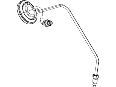 Ram 68141614AC TUBE Fuel FILLER TO JUNCTION