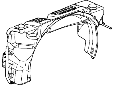 Jeep 55077261AA CAP Washer Reservoir