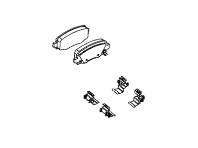 2020 Jeep Compass Brake Pad - 2AMV4597AB